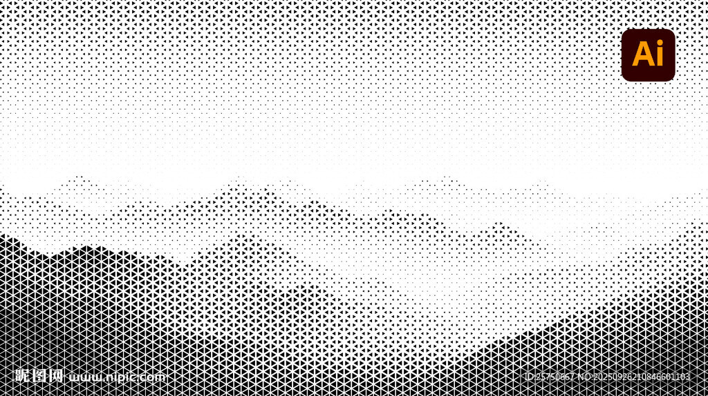 水墨山水意境图