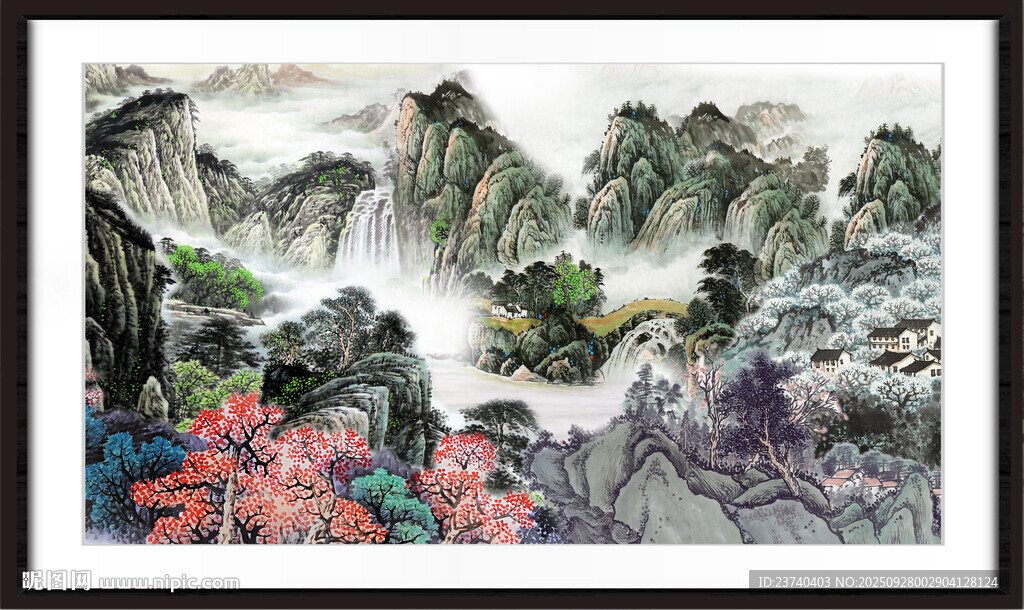 中国画风景