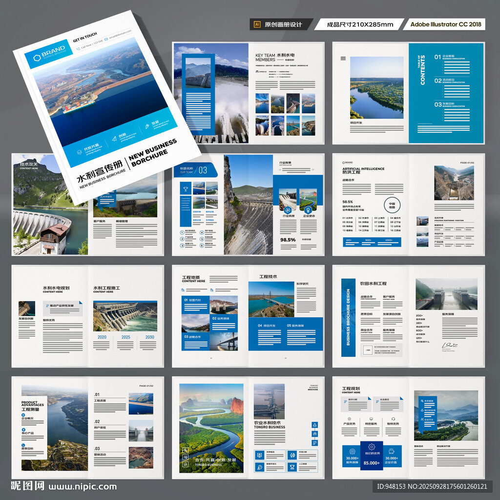 大坝宣传册 