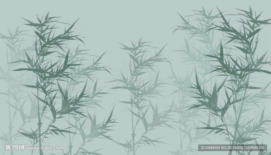 水墨竹子