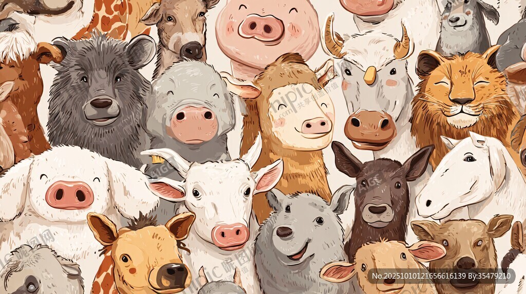 可爱动物大集合