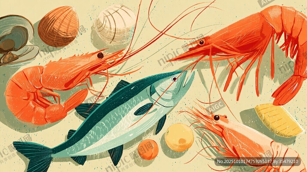 多彩海鲜大集合