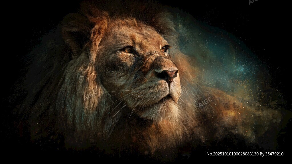 威严雄狮 尽显王者之风