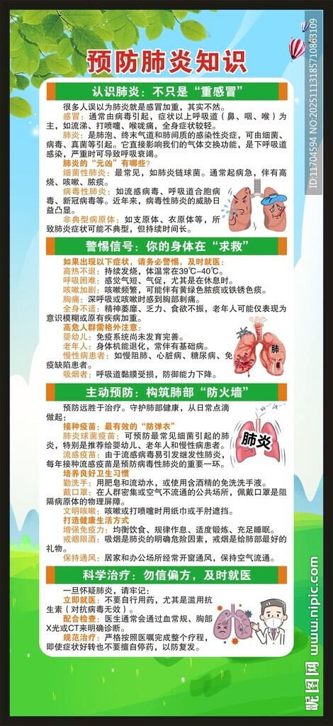 健康教育知识展架