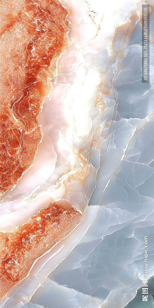 多彩纹理玛瑙石特写