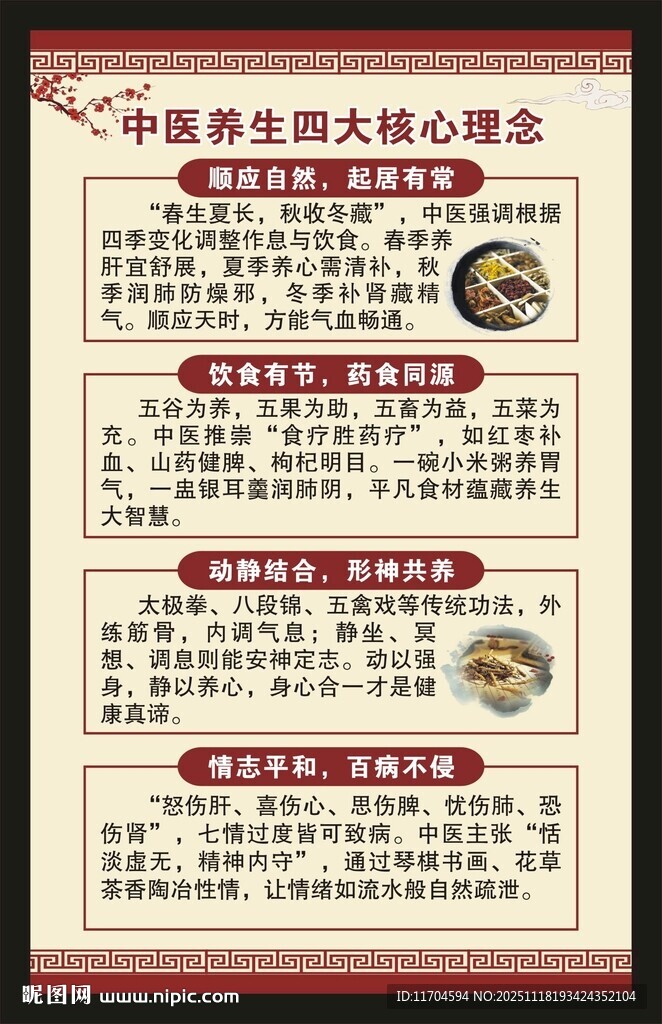 中医养生知识海报