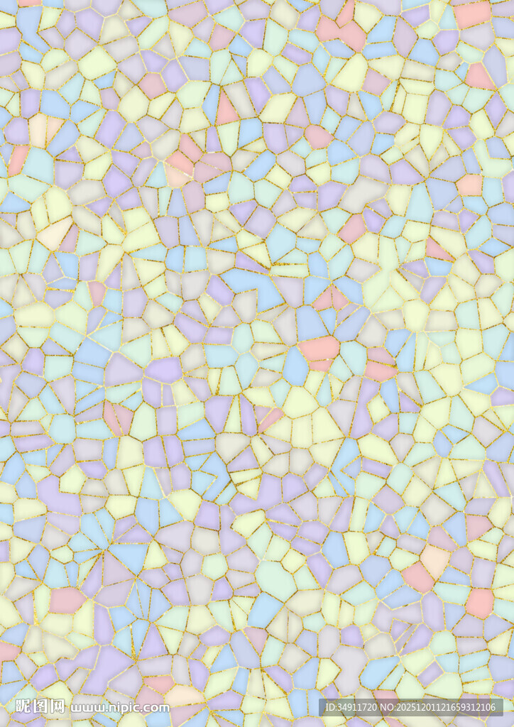 多彩抽象马赛克图案背景