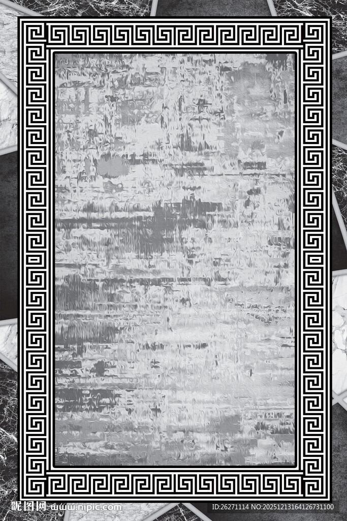 复古边框纹理背景图
