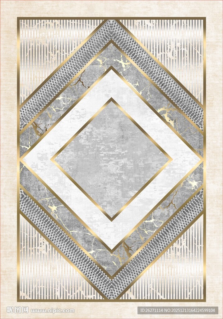 几何图案装饰画