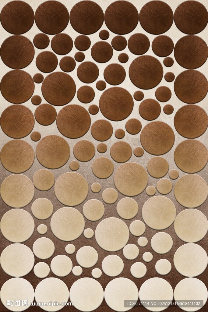 圆形图案渐变纹理背景