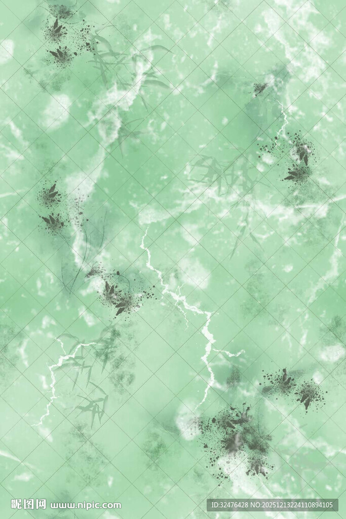 浅绿色大理石纹理背景