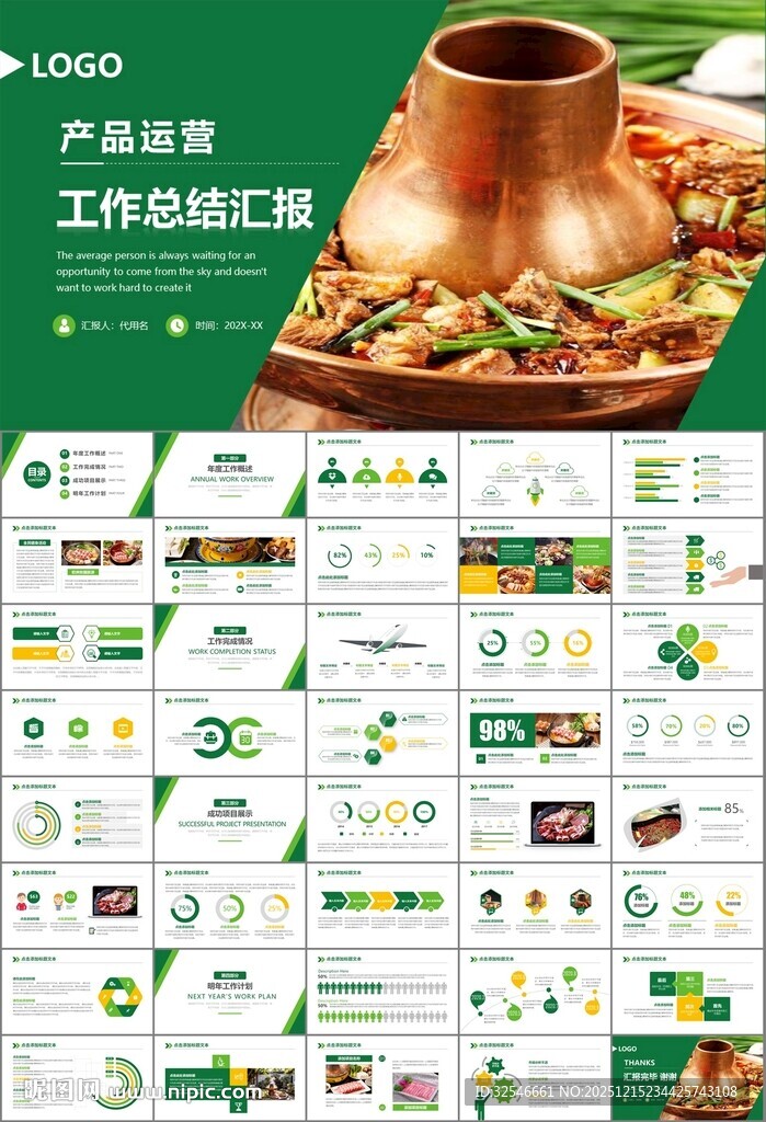 火锅加盟连锁PPT模板