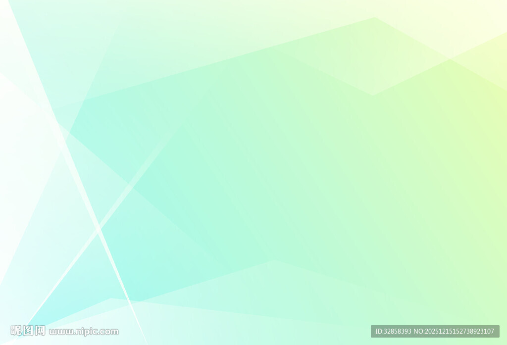 清新渐变几何背景图