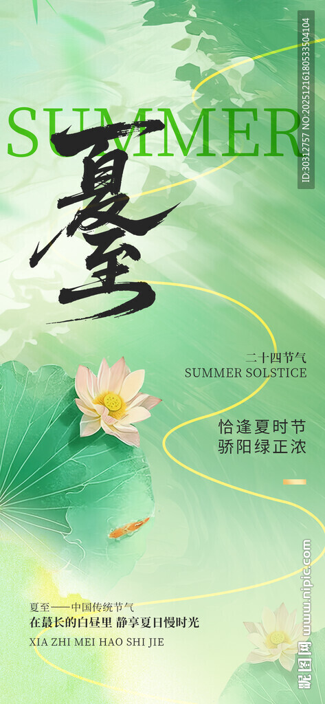 夏日墨韵荷花图