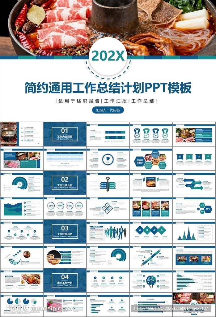 火锅加盟连锁PPT模板