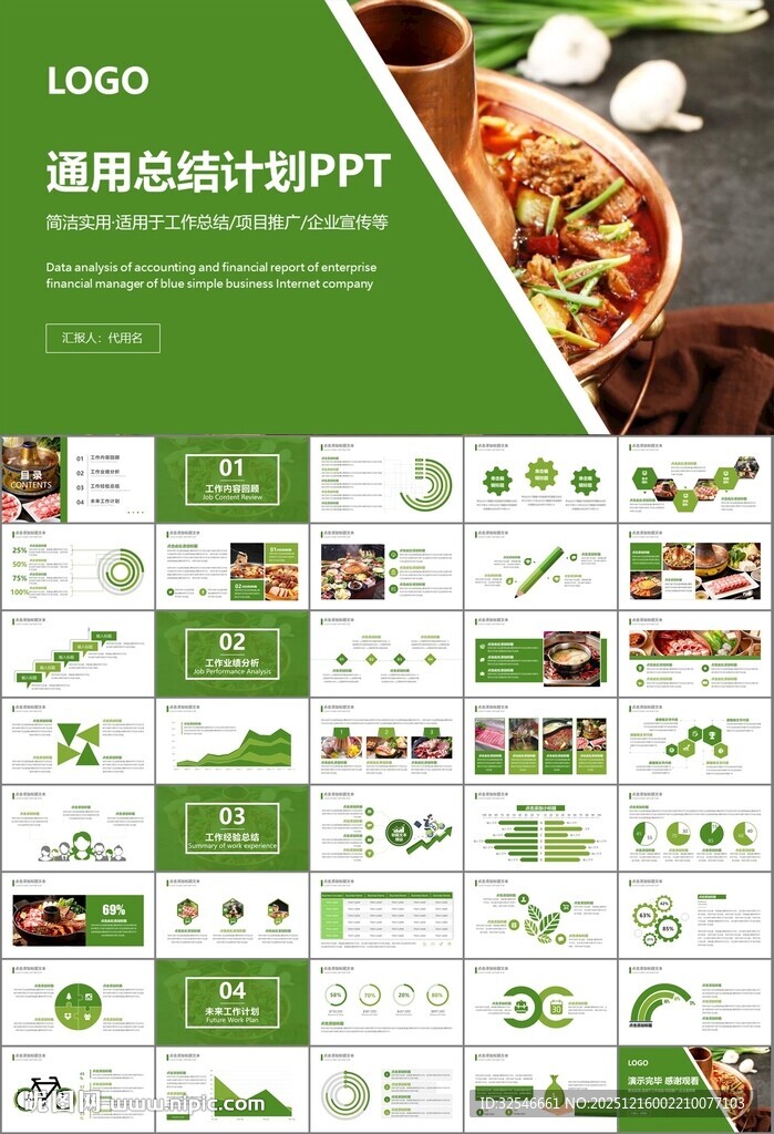 火锅加盟连锁PPT模板