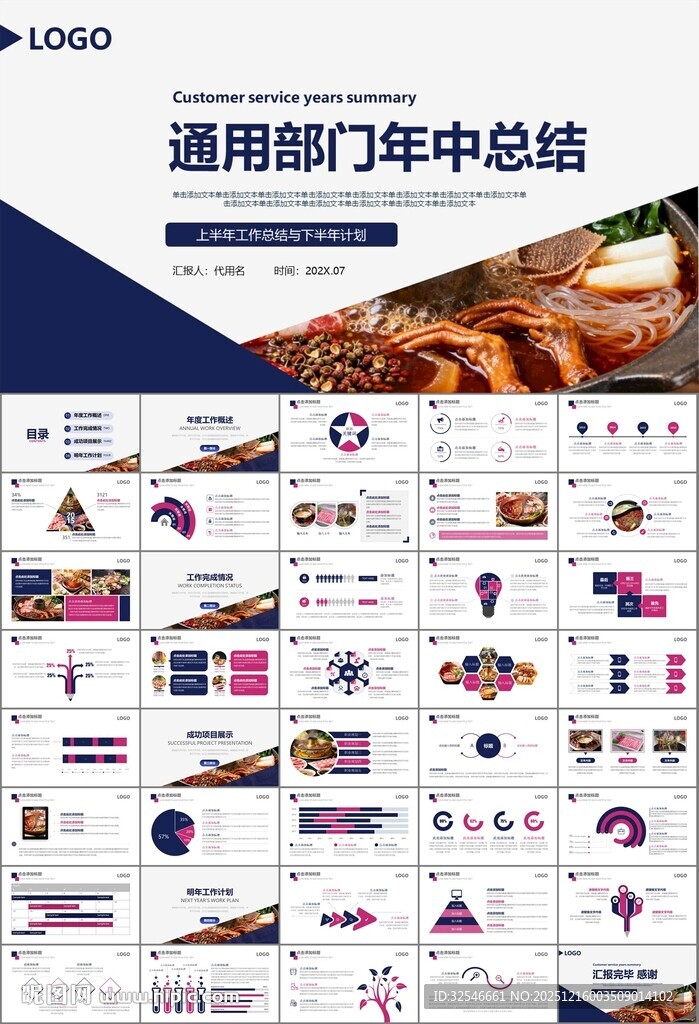 火锅加盟连锁PPT模板