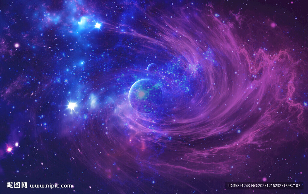 蓝色星空软膜天花灯箱