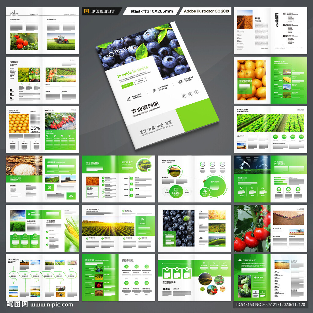 绿色农业画册