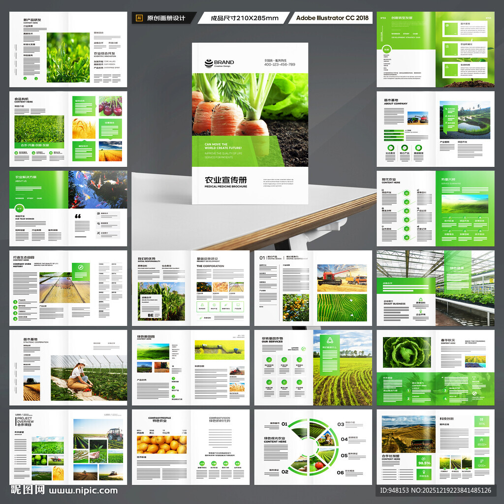 农产品画册