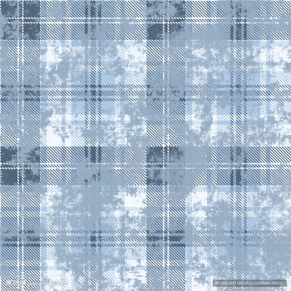浅蓝色格纹抽象背景图案