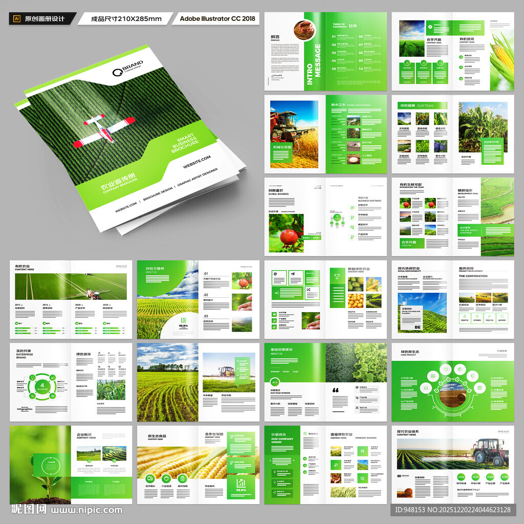 农产品宣传册