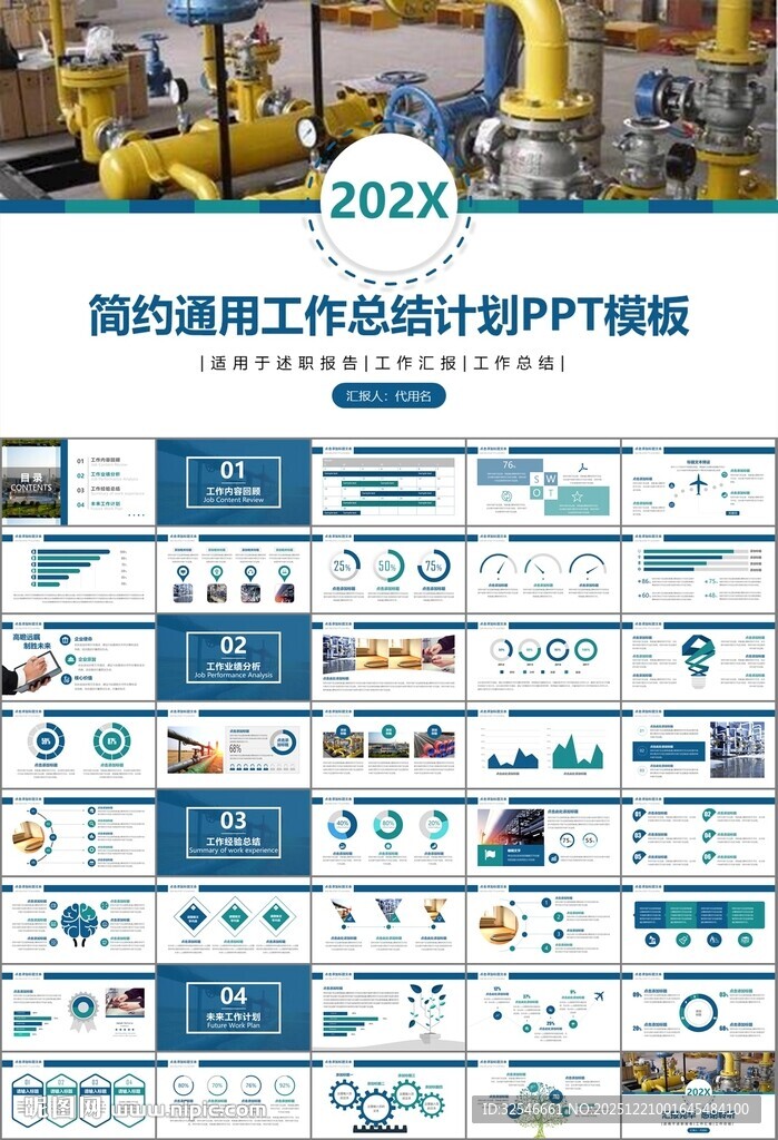热力公司总结计划述职汇报ppt