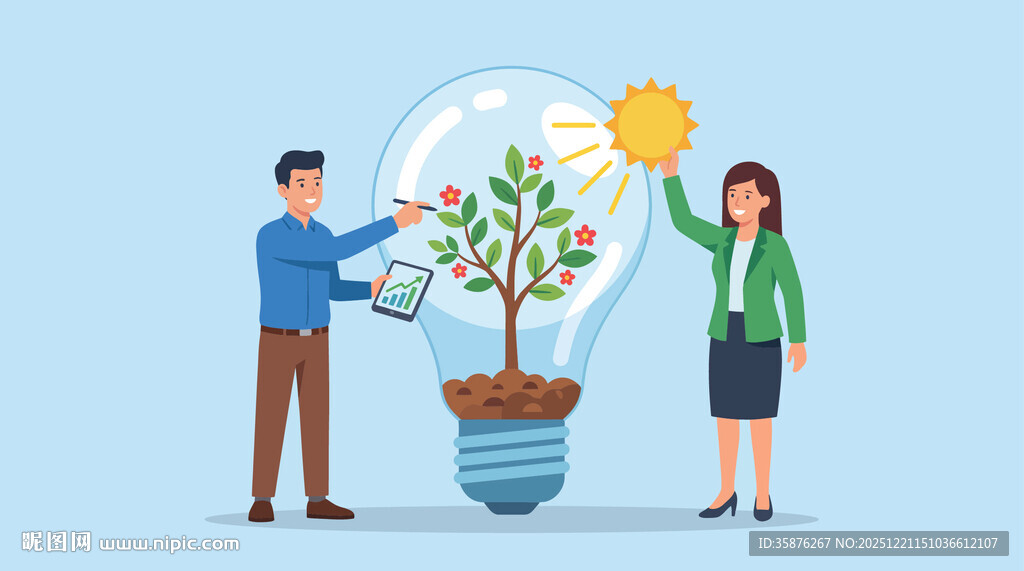 商务团队悉心培育创新思维与绿色