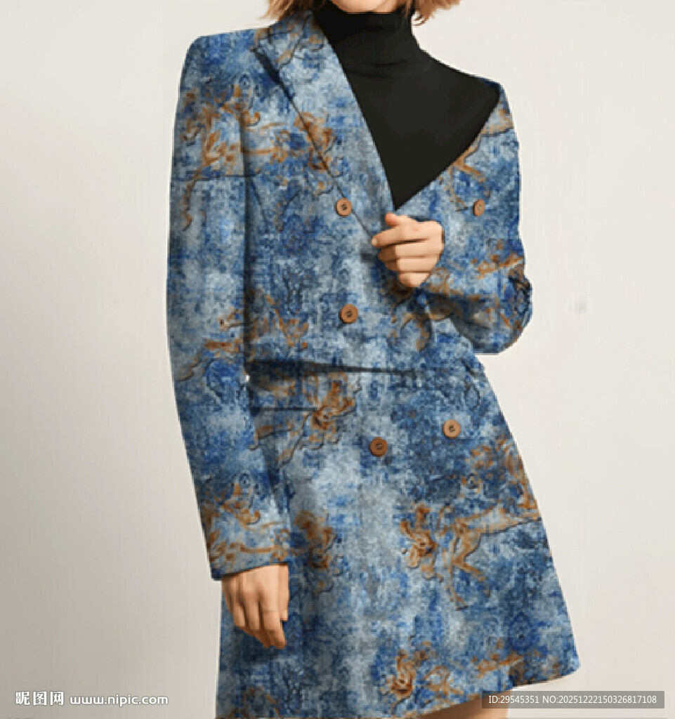 数码印花  扎染花 香云纱 