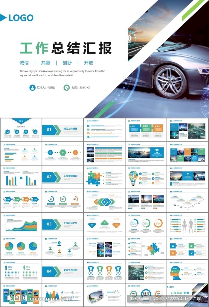 无人驾驶无人车商业计划书PPT