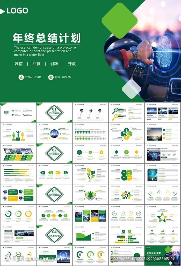 无人驾驶无人车商业计划书PPT