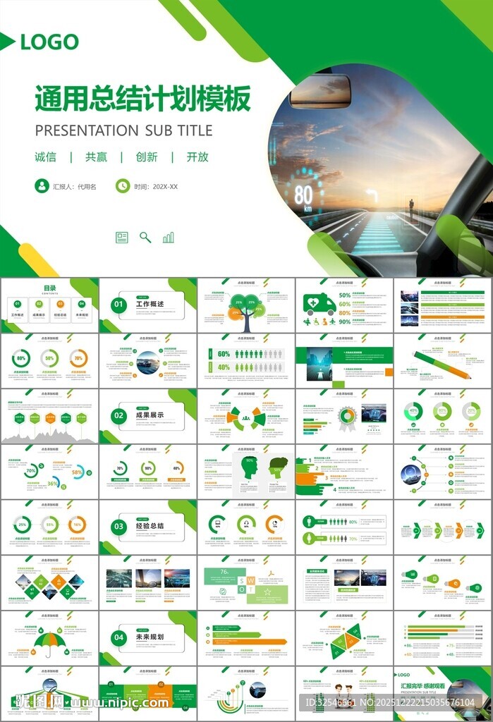 无人驾驶无人车商业计划书PPT