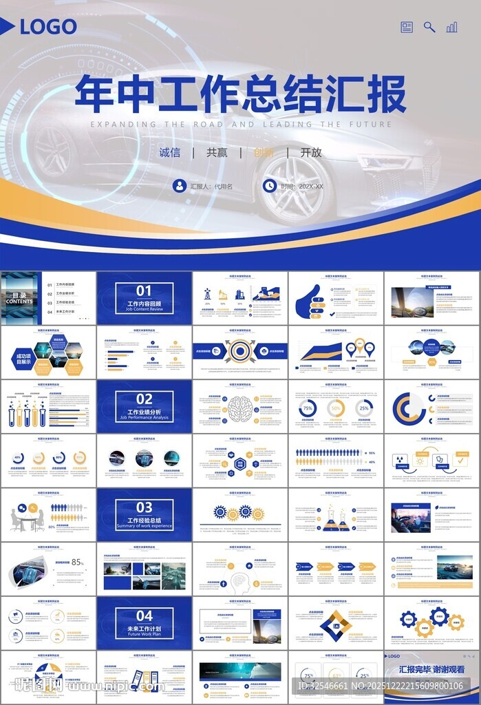 无人驾驶无人车商业计划书PPT