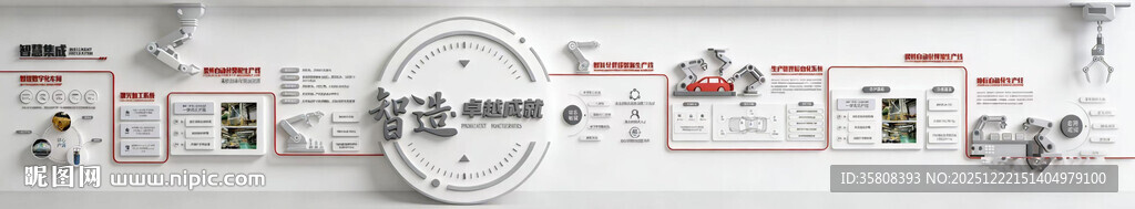 智能制造工业文化墙