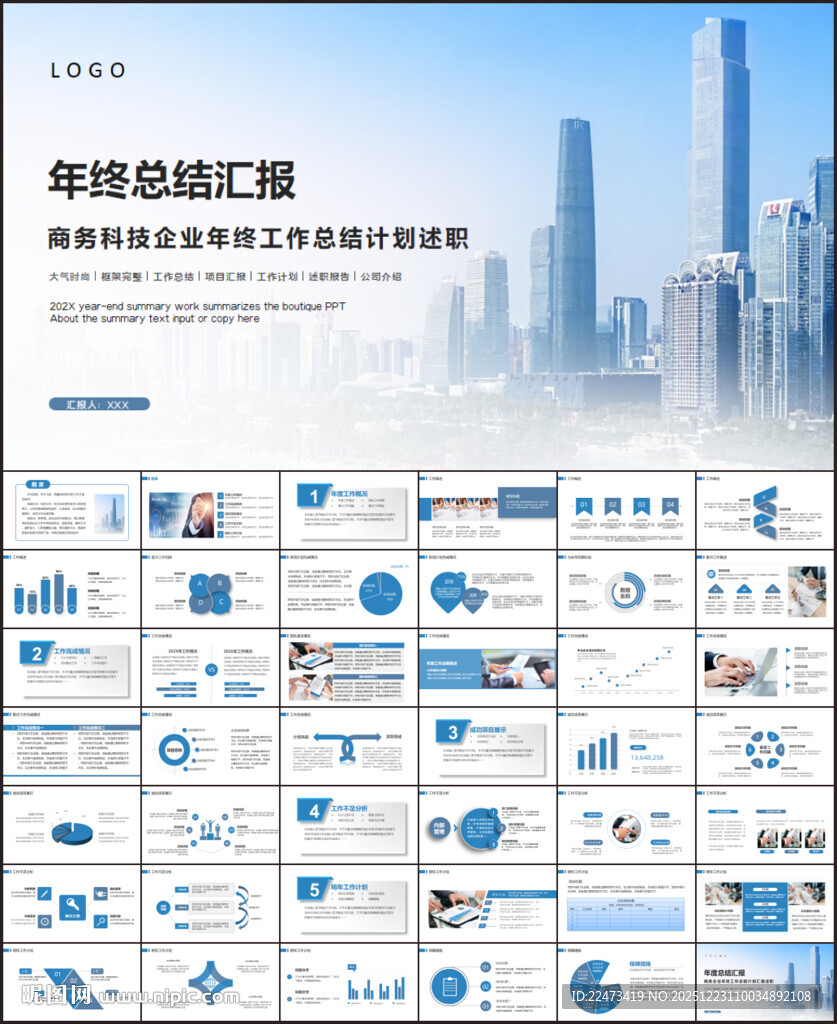 2026工作总结年终汇报PPT