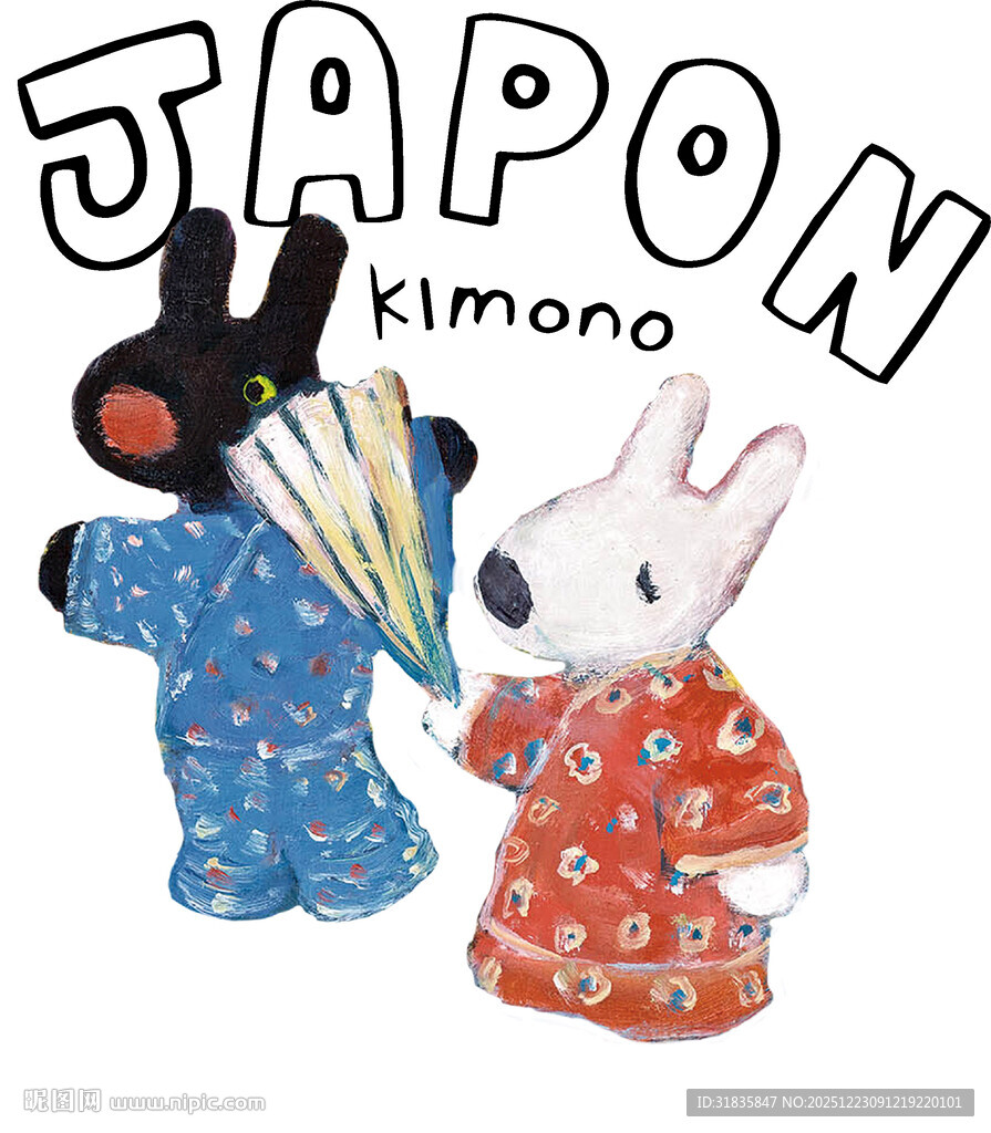 日式和服风玩偶