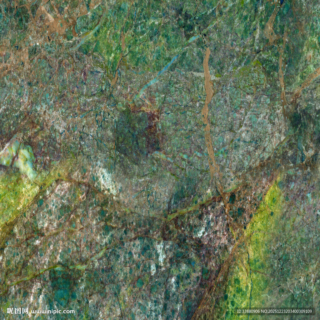 绿色 轻奢质感石纹 高雅大图 