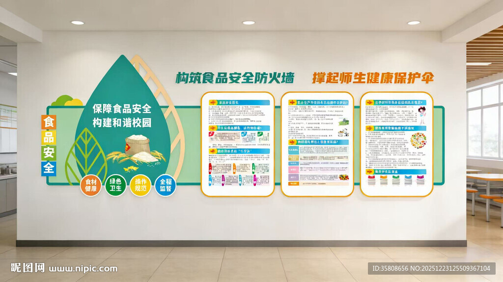 食堂餐饮文化墙