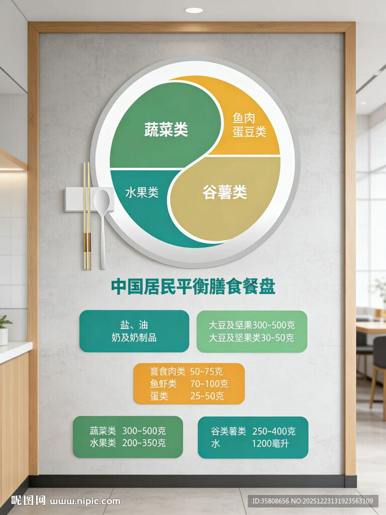 健康绿色食堂文化墙