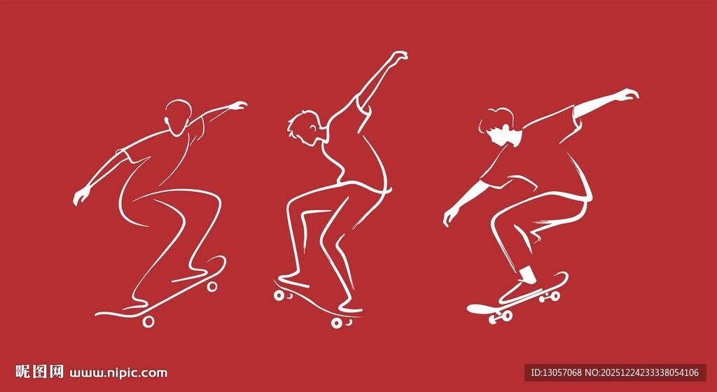 三人动感舞蹈姿态展示