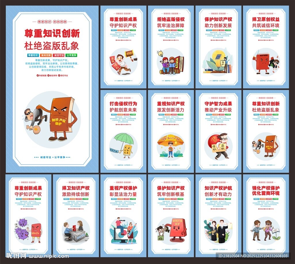 知识产权展板