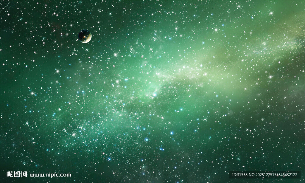 浩瀚宇宙星空背景图