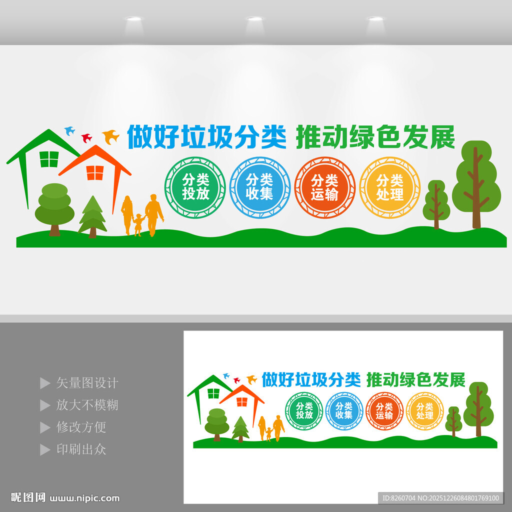 垃圾分类文化墙