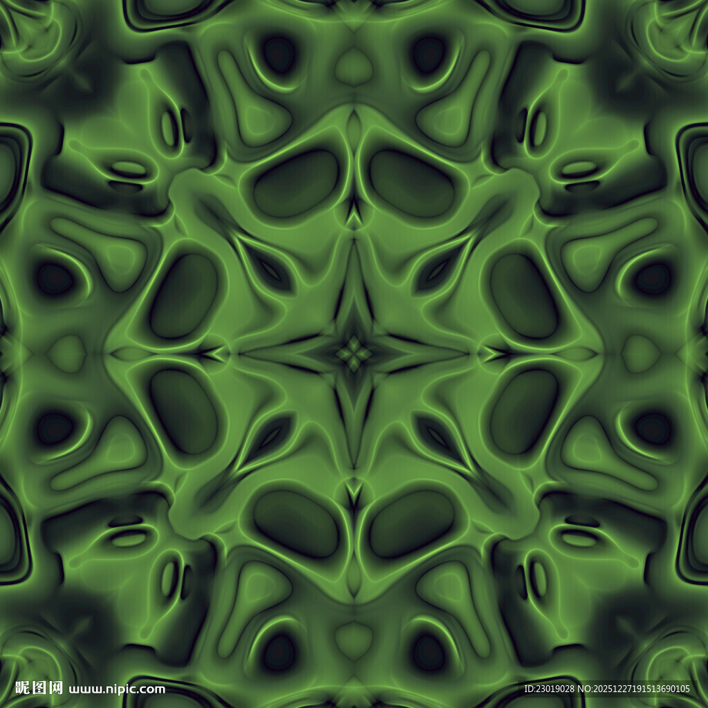 绿色几何抽象图案纹理