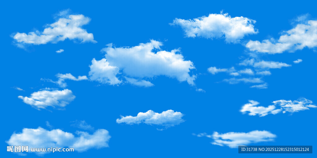 蓝天白云天花软膜