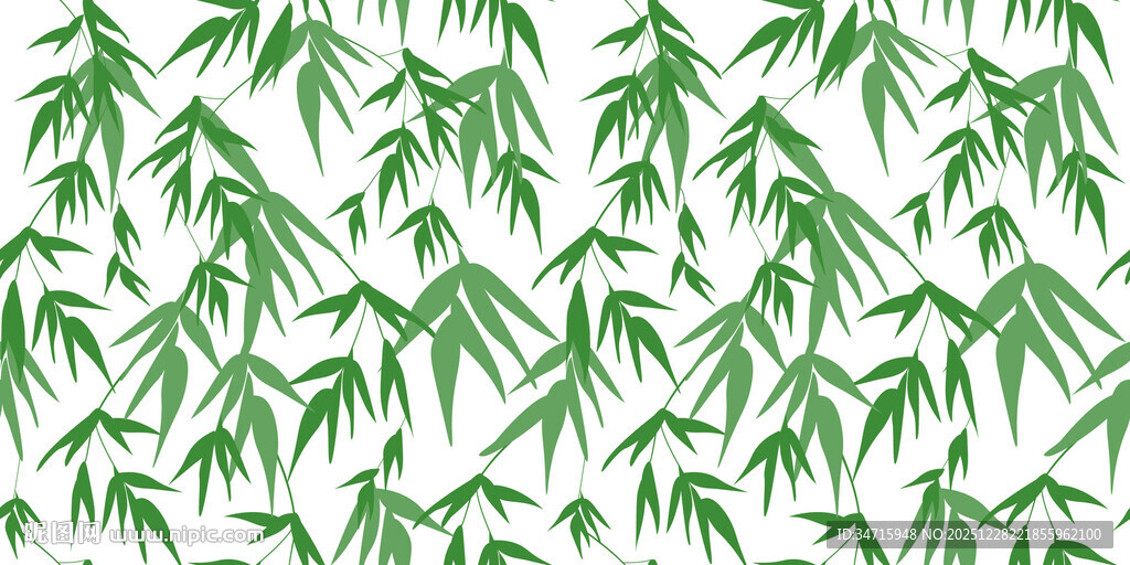 竹叶图案背景