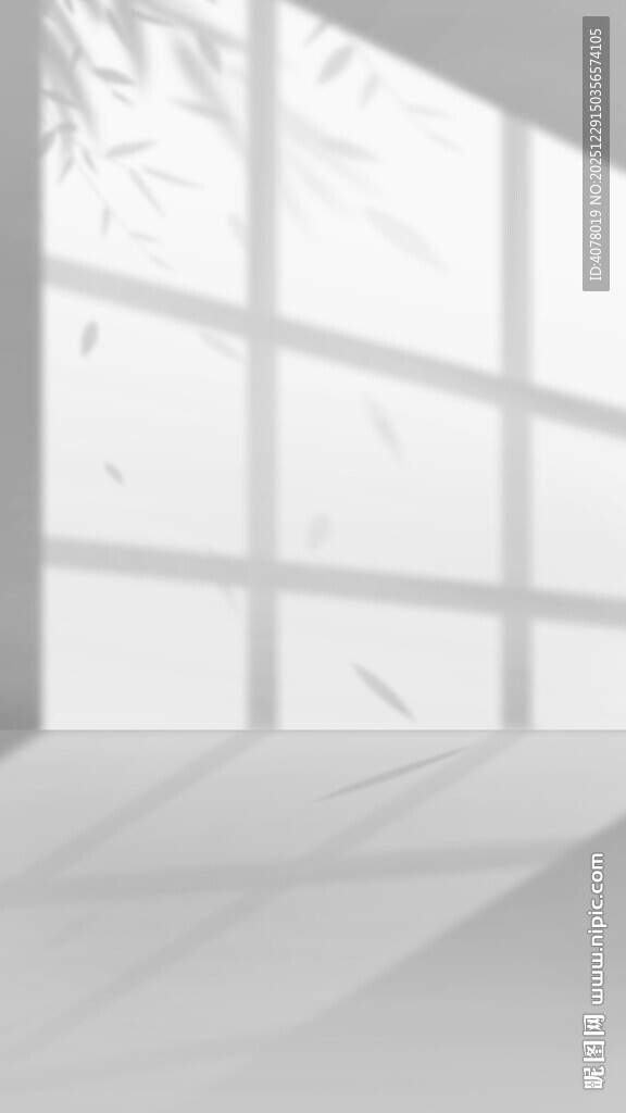 简约光影室内窗景画面