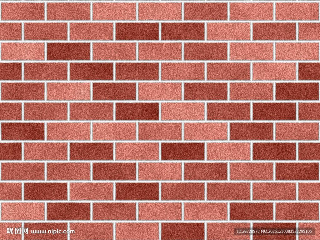 红砖墙面纹理图案