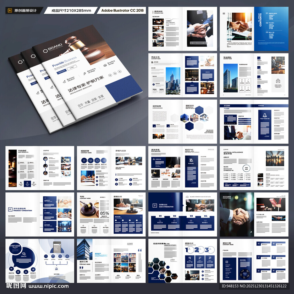 大气律师事务所画册