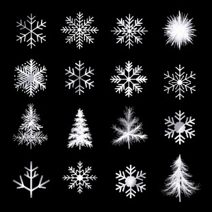 雪花效果图